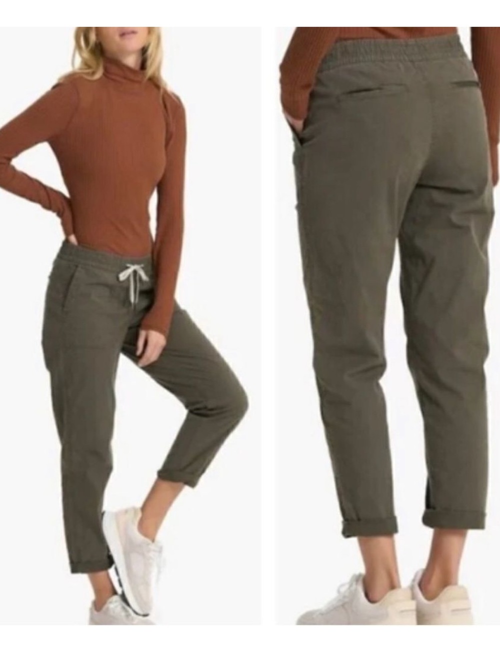 Vuori Ripstop Pant Oregano Olive Green - Picture 3 of 13